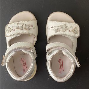 Superfit Kids Leather Sandals - Size 22 / US 6